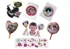 DIY Photo Ballon Maat A4 Papier voor Print Verjaardagsfeestje Levert Kinderspeelgoed met Sticks Bruiloft Decoraties Verjaardag
