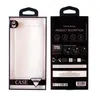 100 Stück Universal-Blister-PVC-Box Einzelhandelsverpackungsbox Individuelles Logo-Handyhüllenpaket für iPhone 6 6plus 7 7plus-Telefonhülle
