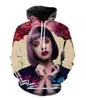 Mens Designer Hoodies för kvinnor Män Par Par Sweatshirt Lovers 3D Melanie Martinez Hoodies Coats Hooded Pullovers Tees Kläder R190