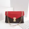 Nieuwe mode handtas Designer Bags Pallas ketting TOTE Portemuliënes Oxiderende lederen crossbody tas Zwarte schoudertassen allemaal match M41200 Gold HW