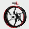 Decory Hub Hub Decoration ملصقات واقي من الشمس خطوط شخصية شارات شارات حافة متينة لـ Aprilia Tuonov4 Tuono V44334119