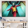 Joaquin Phoenix Poster tryck Joker Poster film 2019 DC Comic Art Canvas Oil Målningsväggbilder för vardagsrumsheminredning T2169D