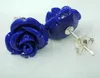 blue coral earrings