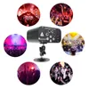 128 Wzory Home LED Disco Light Professional DJ Etap 8 Otwory Laserowe Lights Lights Control Control Light for Wedding Bar UK US AU EU EU