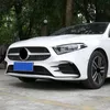 Araba Ön Kafa Yan Ayna Vücut Şeridi Dekorasyon Sticker Trim Mercedes Benz Bir Sınıf A180 200 2019 Dış Sis Işık Styling