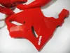 Kit carene rosse di alta qualità per KAWASAKI Ninja ZX7R 1996-2003 ZX-7R 96-03 kit carene moto cinesi personalizzate per corse su strada