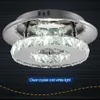 Runda Modern Minimalistisk LED Light Crystal Lampa Vardagsrum Sovrum Lampor Porch Aisle Ceiling Lighting