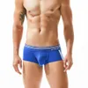 Mens Underwear Stretchy Trunks Cotton Underwear Men Pack Pouch Underwear No Ride-up Boxer Briefs Hot Sell Good Quality