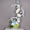 Basamento di fiore dei candelabri del metallo del supporto floreale alto all'ingrosso di nuovo stile per la cerimonia nuziale senyu0107