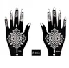 Waterdicht 2 stks / 1 Set Tijdelijke Tattoo Sticker Body Art Mannen Dames Indiase Henna Patroon Schoonheid Waterdichte Fake Arm Hand Tattoo