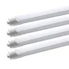 R17D Rotertable Ho Base 8ft LED Tube Light V Shaped 72W (120W motsvarande) butiksljus 8ft Dual-End Power Cold White 6000K