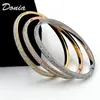 Donia Jewelry Luxury Bangle Fashion European and American Exagérée Full Diamond Titanium Steel Microinlaid Zircon Bracelet DES6852345