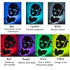 Health Beauty 7 Colors Lights LED PON PDT FACIAL MASK FACE Hudvård Föryngring Terapi Enhet Portable Home Use UPS9091608