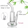 Tornado Bong Hookahs Bongs de água de vidro grosso Reciclador de tubos de água Beaker Base Heady Dab Rigs 18mm banger