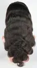 Lijmloze Haar Pruiken Braziliaanse Body Wave Front Lace Pruik # 1 # 1B # 2 # 4 130% Swiss Lace Front Pruiken 8 "-30" Half Pruik