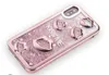 Luksusowy Plating Case Case Fashion Quicksand 3D Sexy Lips Kiss Soft TPU Capa dla iPhone 11Promax i Samsung S20 Free DHL