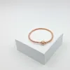 Nuovo braccialetto classico in osso di serpente con fibbia per gioielli Pandora moda elegante catena base in oro rosa decorazioni femminili di alta qualità290K