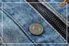 Baby Boy Roupas Crianças Meninos Denim Jacket da criança Jeans Casacos Crianças Casacos com capuz Outono Inverno roupa do bebê DW4468 azul do vintage