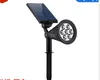 Solar Tuinverlichting 7LED Outdoor Waterdichte lamp Controle Tuinverlichting Binnenplaats Landschap Gazon Licht 2pcs239E