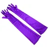 wedding apparel gloves lengthened elbow spandex satin multi-color bridal wedding dress performance sexy hand sleeve