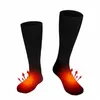 Thermal Cotton Heated Socks Sports Ski Socks Winter Foot Warmer Electric Warm Up Sock Battery Power for Men Women High Quality195v