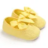 أحذية طفلة بلون بووتي الاطفال أول مشوا أحذية طفل مسطحة لينة أسفل الأميرة العديد من الألوان SHL106