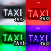 2 Stücke 12 V Taxi Led Auto Windschutzscheibe Cab Anzeigelampe Zeichen Bunte LED Windschutzscheibe Taxi Licht Lampe6670680