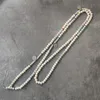 Artificial Shell Halsband Multifunktion ID Arbetskort Rope Chain Mobiltelefon Hängande kedja Lanyard Boho Sommar kallelse