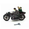 Auto fahren Blech Motorrad Spielzeug Vintage Wind Up Reiten Kinder Uhrwerk Blechspielzeug mit Box Spaß zum Sammeln Heimdekoration SH190913