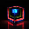 Rainbow Magic orador LED Luz quadrado Bluetooth sem fio quadrado Subwoofer caixa de som 3D estéreo boombox Caixa de som portatil BT