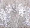 Modèles d'explosion de commerce extérieur simples os de voiture courts à une seule couche sur le bâton de fleur diamant voile blanc pur mariée voile noeud accès de mariage