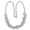 Высококачественный 925 ювелирных изделия стерлингового серебра шестиполосного песок ожерелья Pearl браслета набор DFMSS142 новый завод прямые 925 серебра
