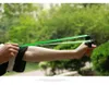 Archery Black Resin Slings Hunting Catapult with Flat Rubber Band Aiming Points Shooting Sling S Traditional Outdoor Game1607526
