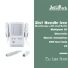 Eu tax free New 2in1 Multipolar RF No Needle Mesotherapy Facial Rejuvenation Skin Care Tighten Machine CE