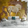 Обрасывание пользовательских каких-либо размеров абстрактный 3D стереоскопическая рельефная лошадь художественная роспись стены для гостиной исследование комнат спальня стены настенные обои
