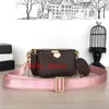 3 peças / set New Style Designer ombro Luxo Bolsas Mulheres Cadeia Crossbody Saco de couro real Bolsas Bolsa Mensageiro feminina sacola