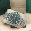 40 mm rbow Rainbow Diamond Bezel Sapphire Baselworld Watch Mens Automatic Green Watches Men Sport 116610LV Sub date polsWatches228P