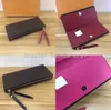 Whole Classic Ladies Long Cartlet for Women Multicolor Designer Coin Purse Packer Pacote Original Ladies Zipper Wallet PO239W