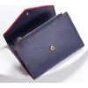 Designer wallet Wholesale Lady Multicolor Coin Purse short Wallet Colourful Card Holder Original Box Women Classic Zipper Pocket card holder