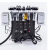 Nya 8 kuddar RF vakuumkavitation Lipo 6 i 1 laser 40K bantningsfett Minska systemmaskinen för hemmabruk