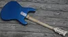 Johnny Ramone Blue Guitar Mosrite Venture 1966 Metallic Blue Guitare Électrique Bigs Tremolo Bridge Cream Pickupgard P90 Micros