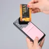 Горячие продажи унисекс клейкая наклейка телефон карманный сотовый телефон палка на карточке кошелек эластичная лайкра кредитные карты ID держатель карты мешок