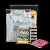 50pcs Plastic Transparent Storage Bags Ziplock Thickened Packaging Sealed Bone Bag Jewelry Food Snacks Storage Pouch new