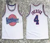 Retro Goon Squad Allen Iverson #4 Retro Basketball Jersey Mens Ed Custom Любой номер Имя майки
