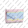 M69113 M68842 M69112 ESCALE VICTORINE WALLET toile véritable cuir de vachette femmes hommes tie-dye cash card porte-monnaie sac à main sac