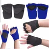 Fashion-mens Weight Lifting Workout Palm Exercise Fingerless Glove Free Shipping summer Do sports