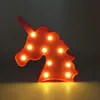 Mignon Led veilleuse animaux chapiteau lampes sur le mur pour enfants fête chambre décor de noël enfants