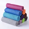 80*30cm Ice Cold Towel Double layers Instant Magic Cooling Towels Summer Sunstroke Sports Fitness Quick Dry Towels Gadgets ZZA707-2