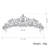 Bridal Tiaras With Rhinestones Wedding Jewelry Girls Headpieces Birthday Party Performance Pageant Crystal Crowns Wedding Accessories BW-DA013