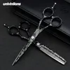 5.5 Hair Cutting Scissors Kit 6.0 Barbers Hair Shears Hair Cutting Thinning Scissors Sharp Blade Hairdressing Tools Professional Clipper Set